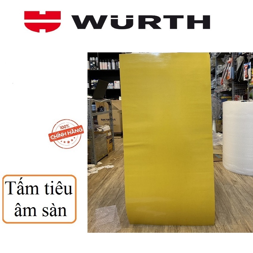 Hộp 4 Tấm dán tiêu âm sàn ô tô Wurth Bitumen Polymer