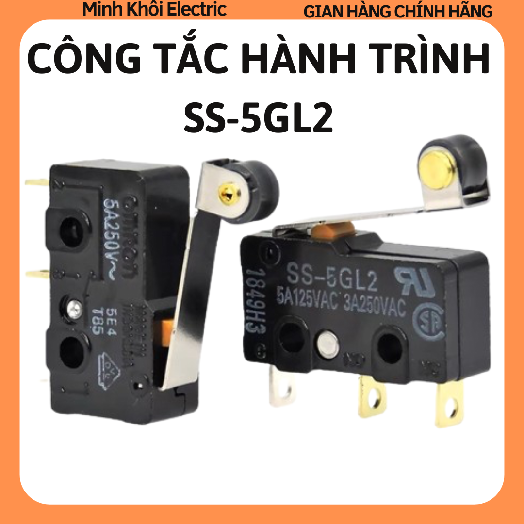 Công tắc hành trình SS-5GL2,công tắc điều khiển tự động SS-5GL2,công tắc micro SS-5GL2,công tắc chuyển đổi micro