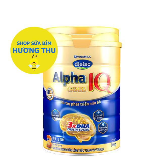 Sữa bột vinamilk dielac alpha gold iq số 3 lon 900g