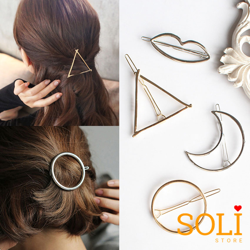 Kẹp tóc sắt Hàn Quốc nhiều mẫu xinh xắn KT09