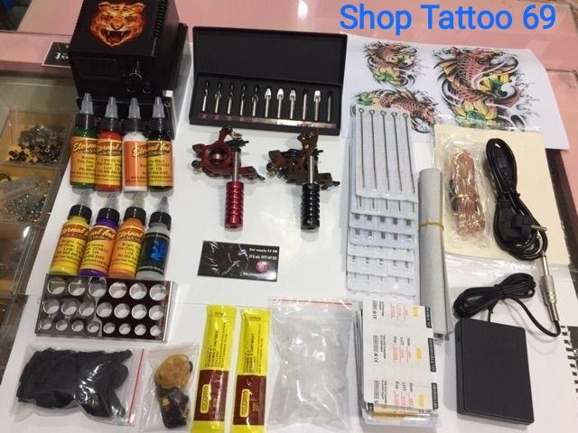 Bộ Combo 2 máy xăm Trung cấp Tattoo mẫu D5