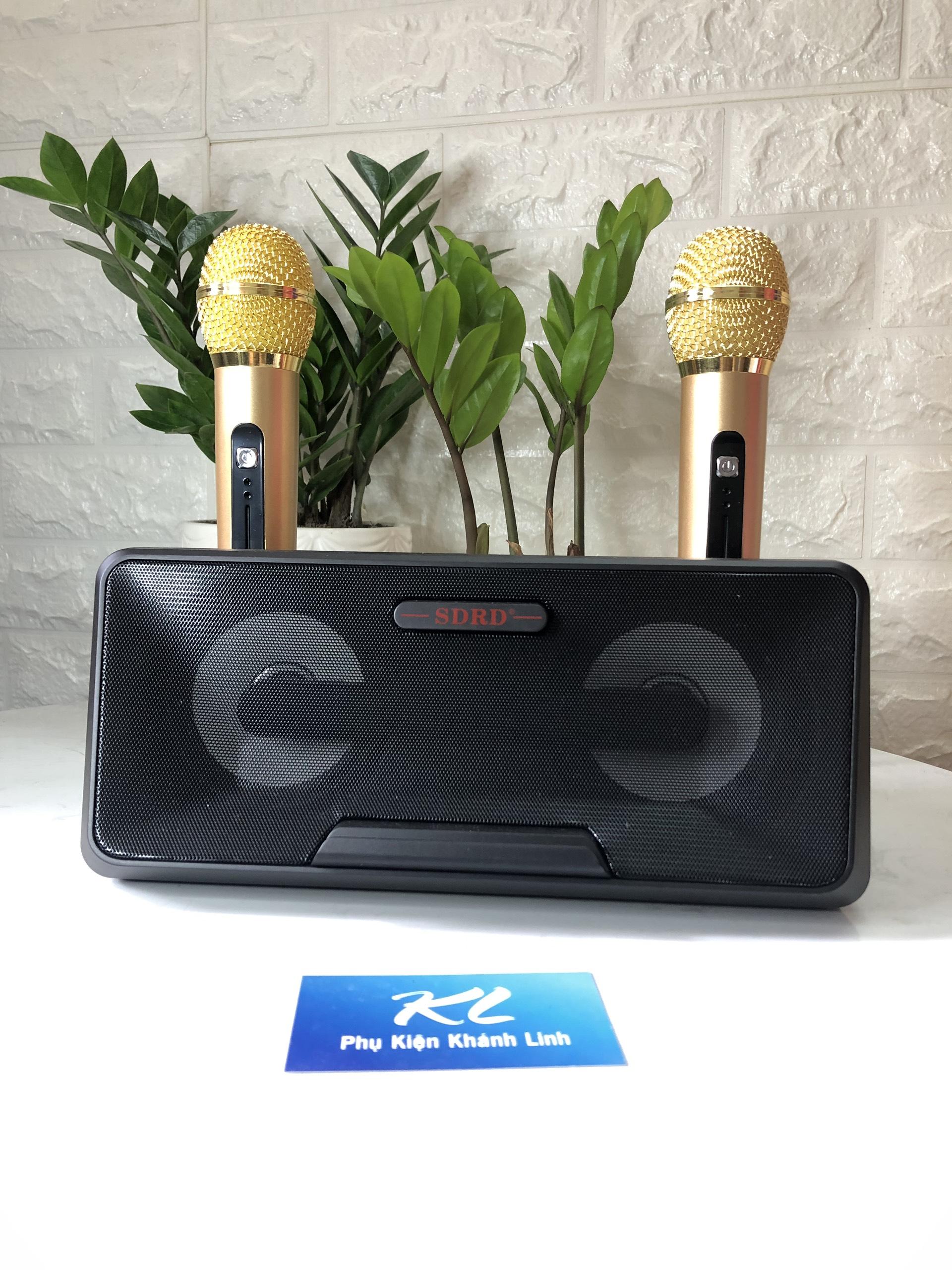 #ĐỈNH CAO KARAOKE# Loa công suất lớn, Loa thùng hát karaoke bluetooth cầm tay SD-301 âm thanh siêu chuẩn + Tặng kèm 2 mic không dây xịn + BẢO HÀNH 1 ĐỔI 1 6 THÁNG tại Phụ kiện Khánh Linh