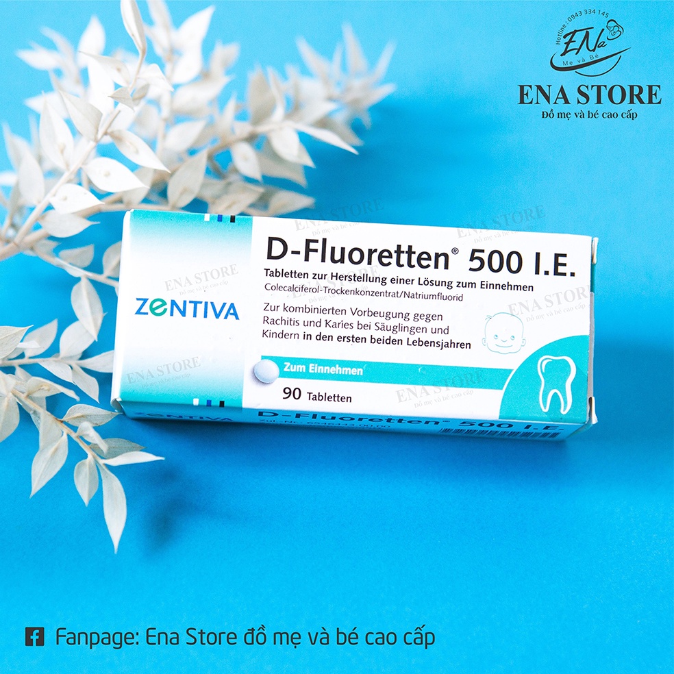 Zentiva d-fluoretten 500 i.e hàng chính hãng