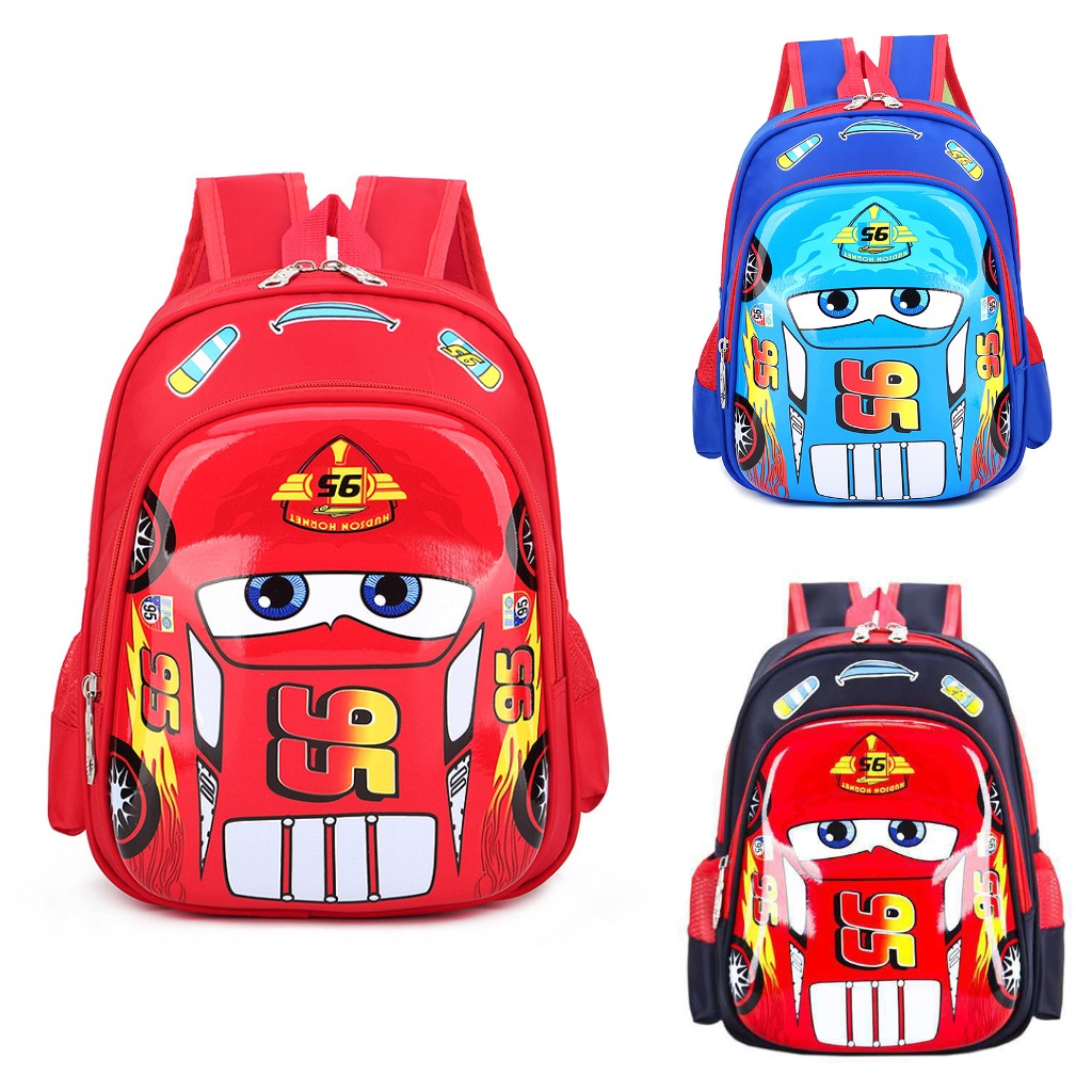 Balo trẻ em ô tô McQueen Car cho bé 3-4 tuổi (BLTE316)