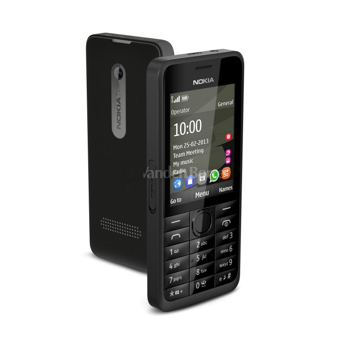 Điện thoại nokia 206 màu đen 1 đổi 1 trong 12 tháng
