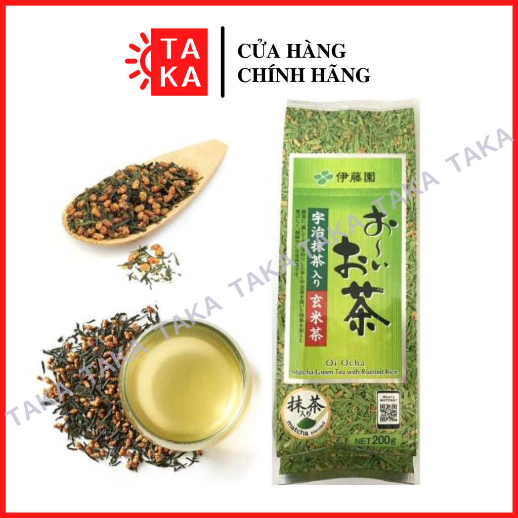 Trà xanh gạo lứt Itoen Nhật Bản
