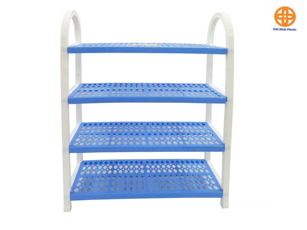 Kệ giày dép 3 ,4 tầng nhựa Việt Nhật chất lượng cao