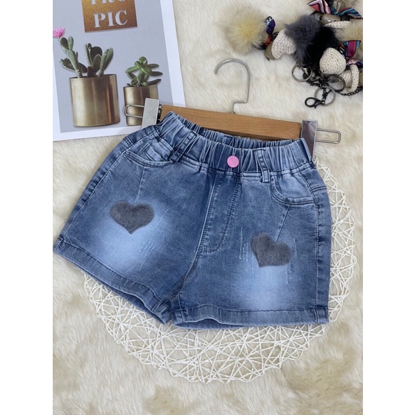 (HCM - TNS)Quần short Jean sành điệu, cực xinh cho bé gái từ 8-14 tuổi hàng QC cao cấp loai 1