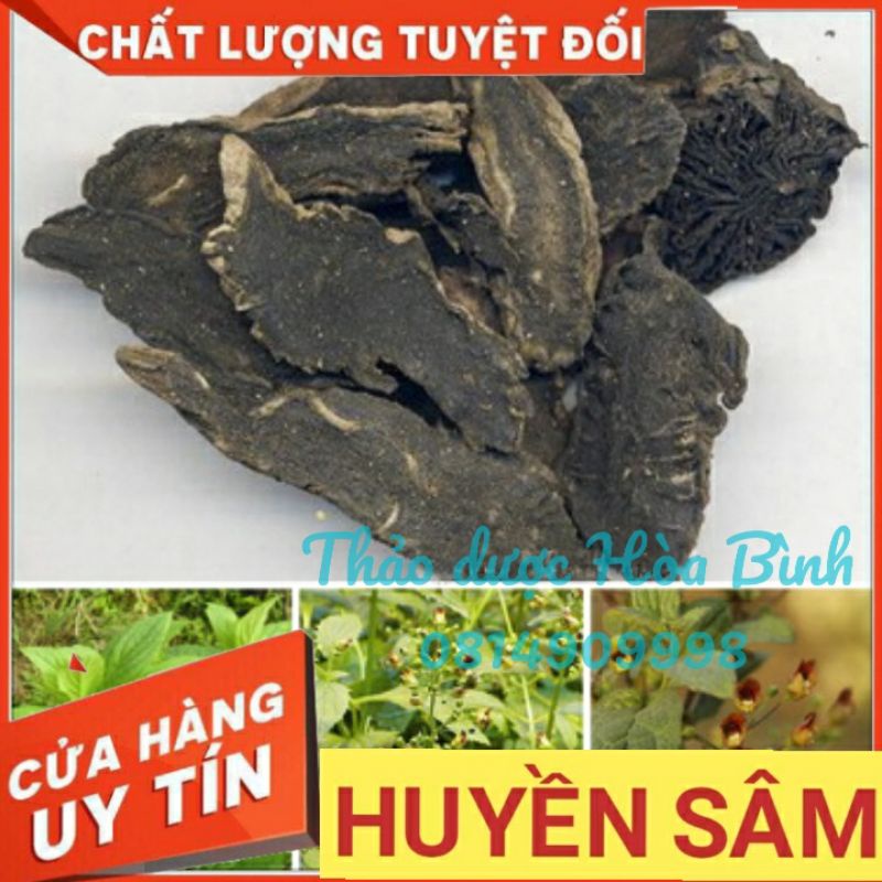 Huyền sâm - 500g - hàng loại 1 thái lát, khô, sạch, thơm, mới
