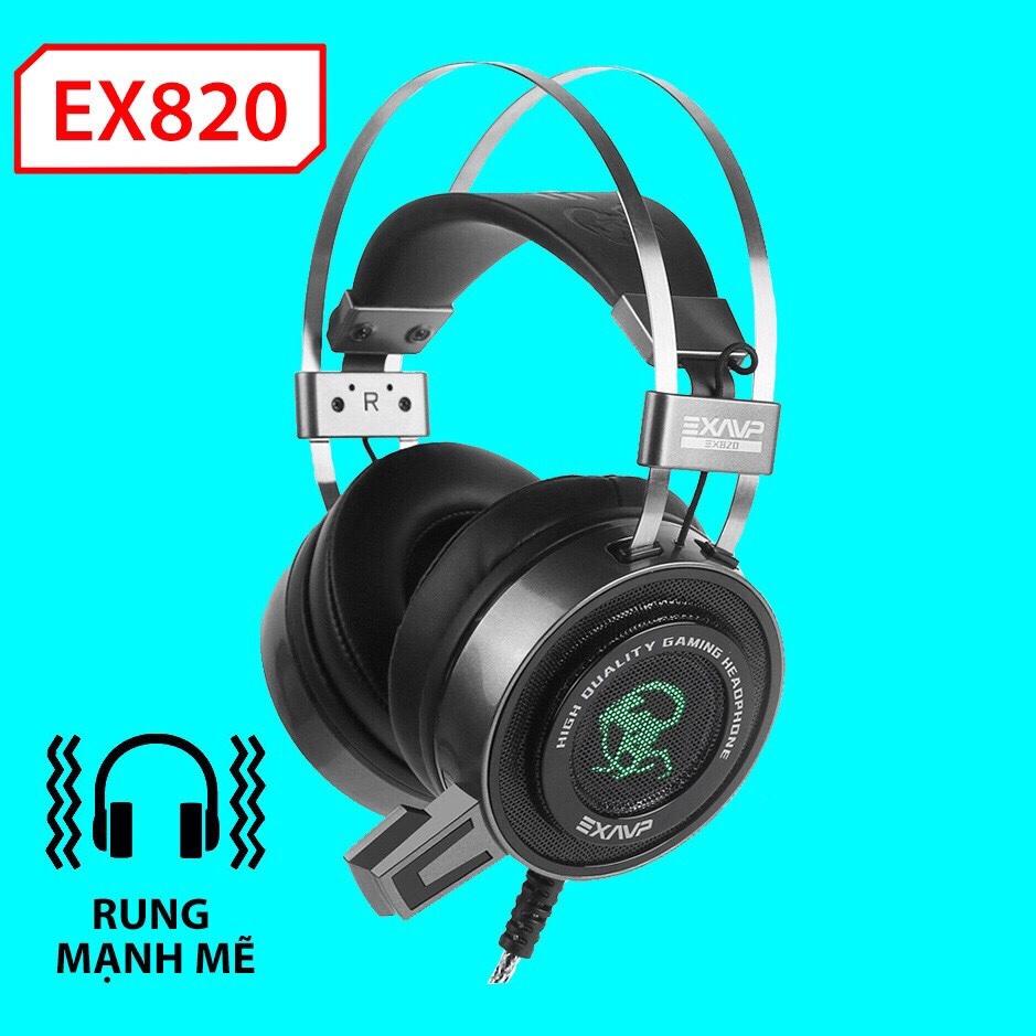 Hp exavp ex820-led-box tai nghe exavp ex820 led rung jack 3.5- headphone rung chuyên game