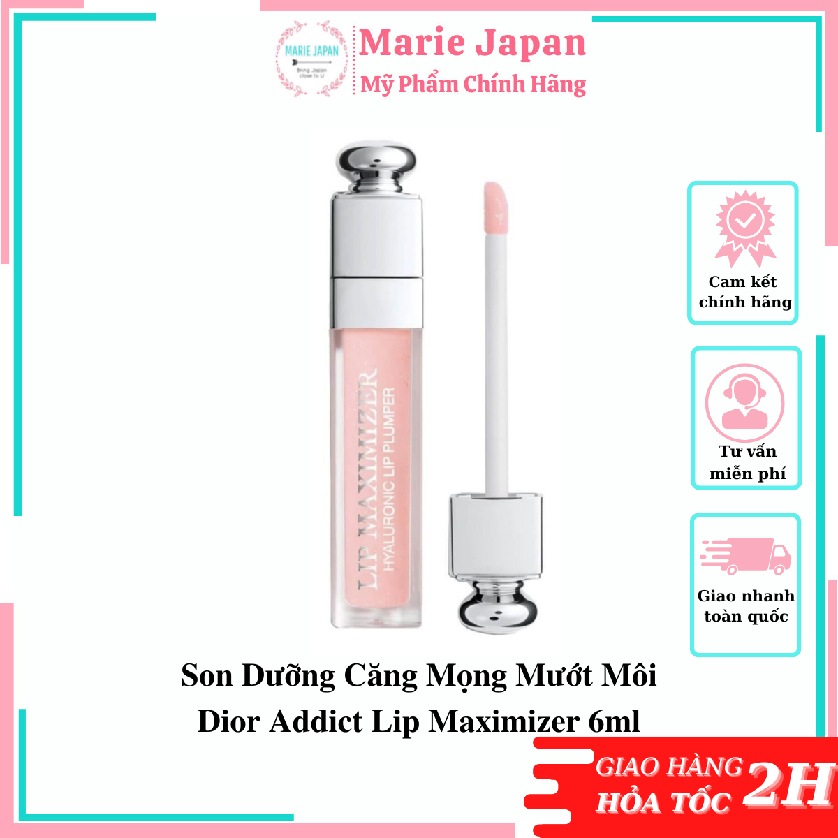 Son Dưỡng Căng Mọng Mướt Môi Dior Addict Lip Maximizer 6ml
