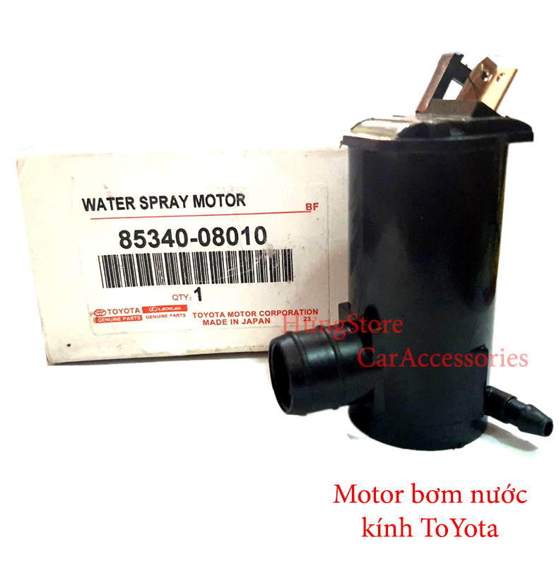 Motor bơm nước mini 12V cực khỏe, motor bơm nước rửa kính ô tô 12V TOYOTA
