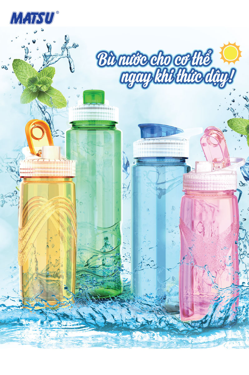 [HCM]Bình Nước Matsu Kiểu Mới
