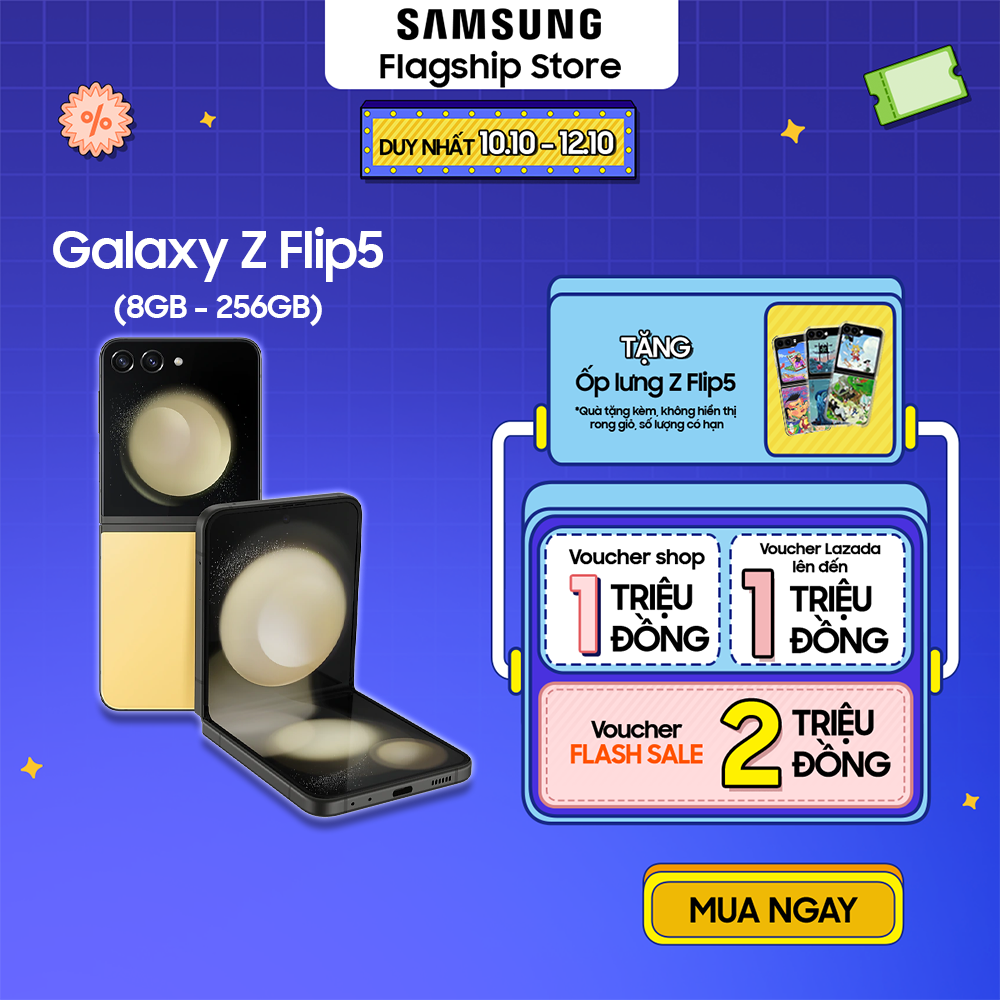 Điện thoại Samsung Galaxy Z Flip 5  - Độc quyền online