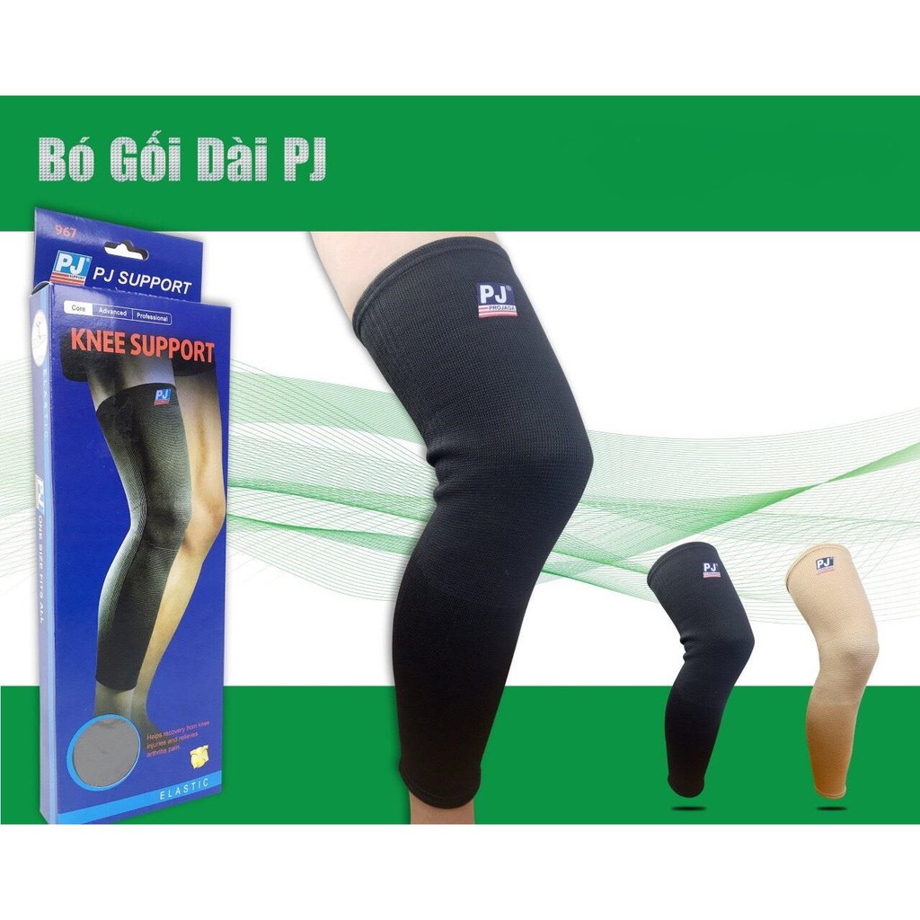 Băng gối bóng chuyền,bó gối dài,băng bảo vệ đầu gối pj - lylysports