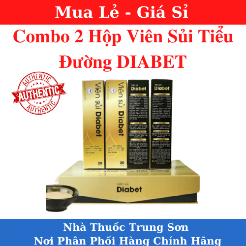 [HCM]Combo 2 hộp Viên sủi Diabet chính hãng Hỗ Trợ Tiểu Đường [ Hàng Xuất Khẩu Sang Đức ] - Chính hãng - TS001