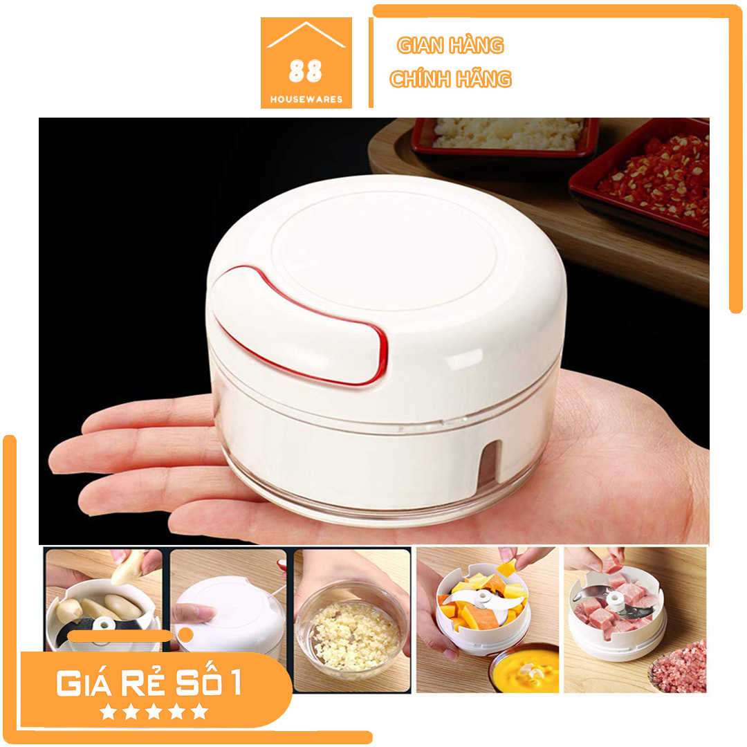 Máy xay tỏi, ớt cầm tay, máy say mini bằng tay- say. thích hợp cho các cuộc giã ngoại