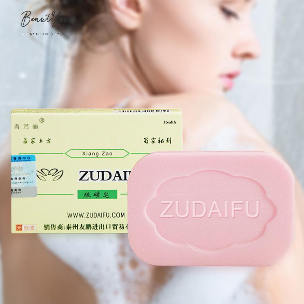 Xà bông thảo dược| xà bông tắm ZUDAIFU| thành phần thiên nhiên| xua tan nỗi lo Viêm da cơ địa| Loại 80g