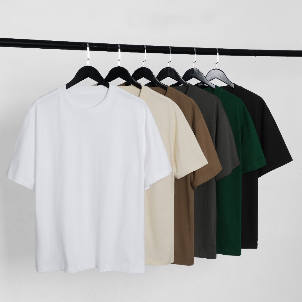 Áo thun trơn basic nam nữ nhiều màu áo phông trơn cotton cao cấp co giãn 4 chiều
