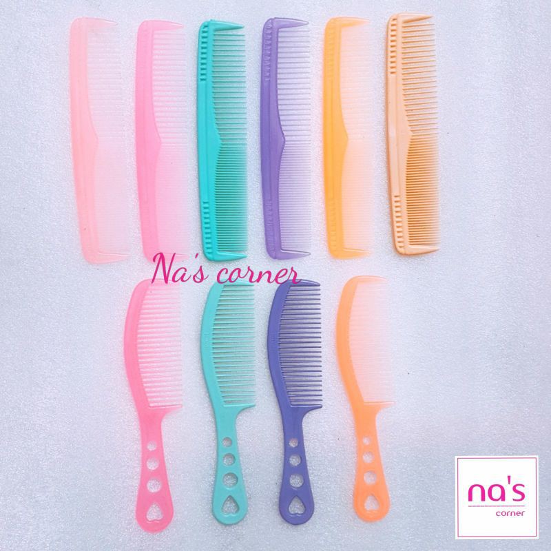 Lược nhựa gia đình lớn dài 19cm