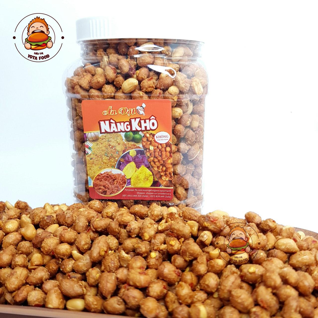 Đậu phộng cháy tỏi loại 1 siêu ngon (giònthơmbùi) - 500Gr  | Đồ ăn vặt Yotafood