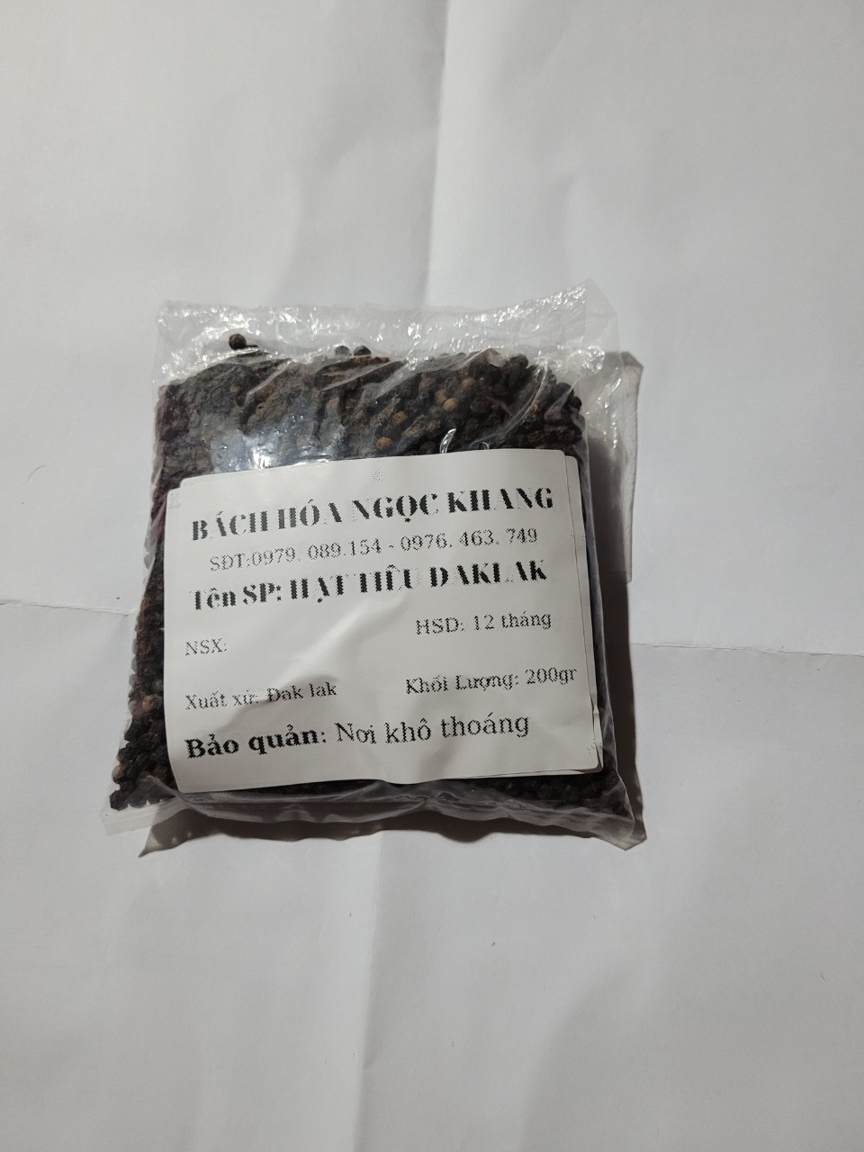 Tiêu đen đăk lăk _ 200g