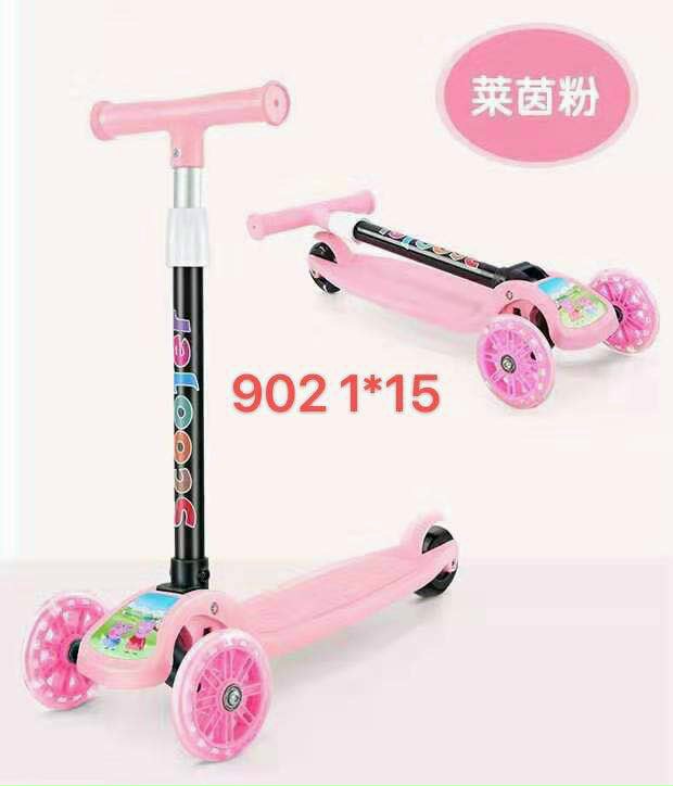 Xe Scooter trẻ em có đèn led phát sáng tiện lợi cao cấp chịu tải