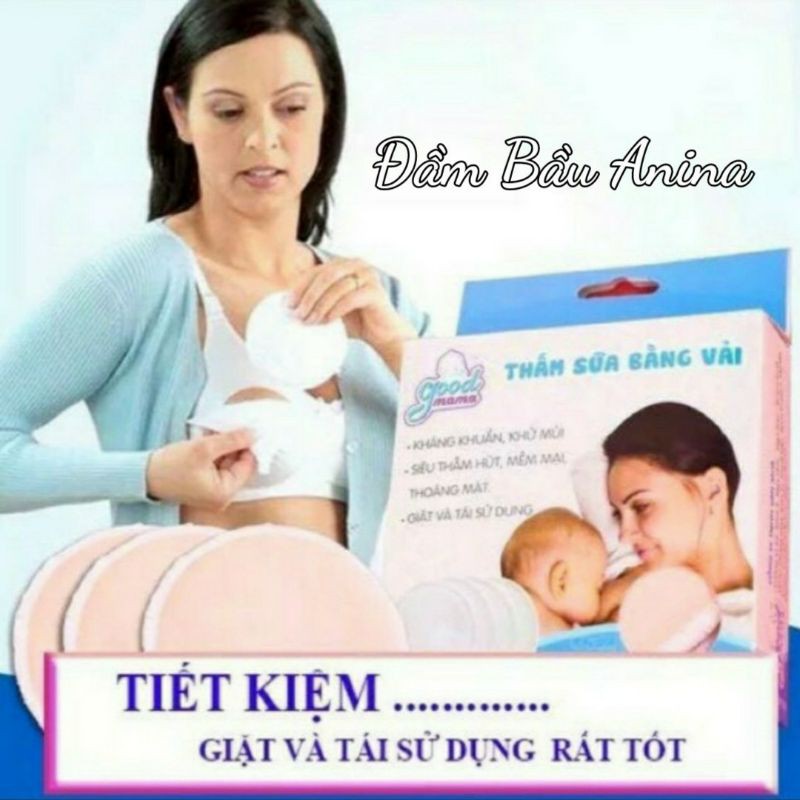 Miếng Lót Thấm Sữa Giặt Được Good Mama
