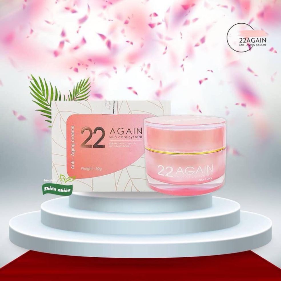 Kem cấp ẩm dưỡng da 22 again