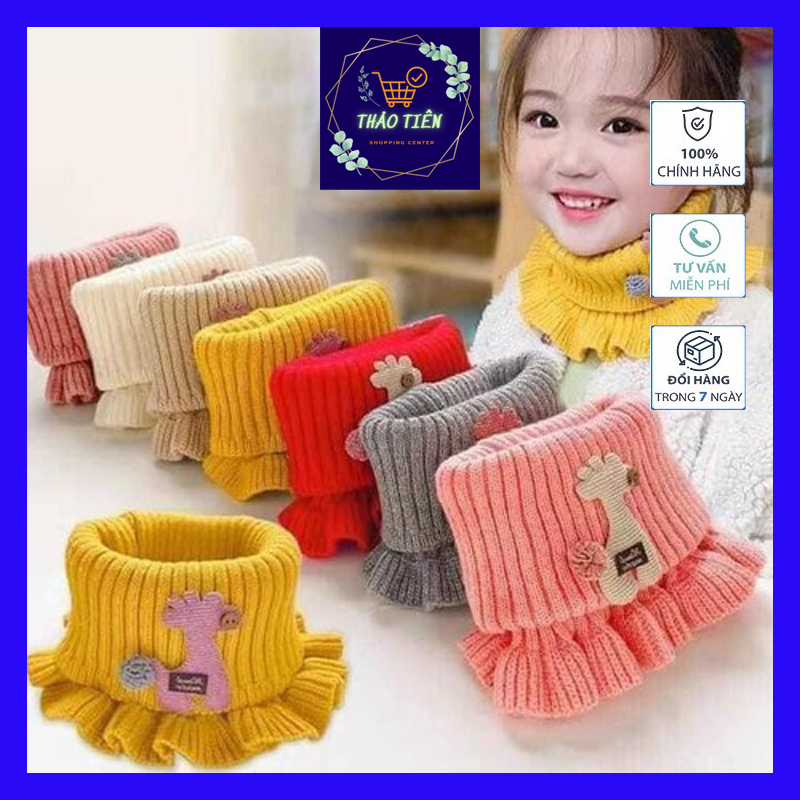 Khăn ống len quàng cổ hươu cho bé - đáng yêu - ấm áp
