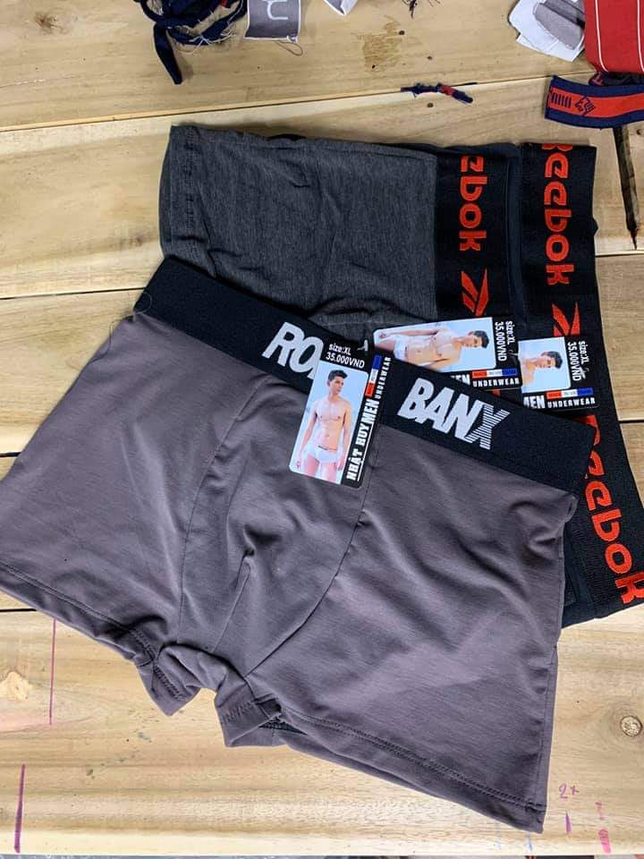 Combo 10 quần sịp đùi, quần boxer nam thun cotton cao cấp
