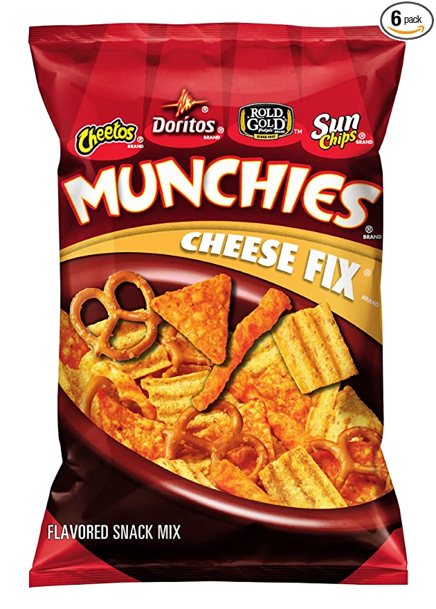 Bánh Snack Munchies 283.5g nhập khẩu Mỹ- mix Doritos, Gold rold, Sun chips, Cheetos