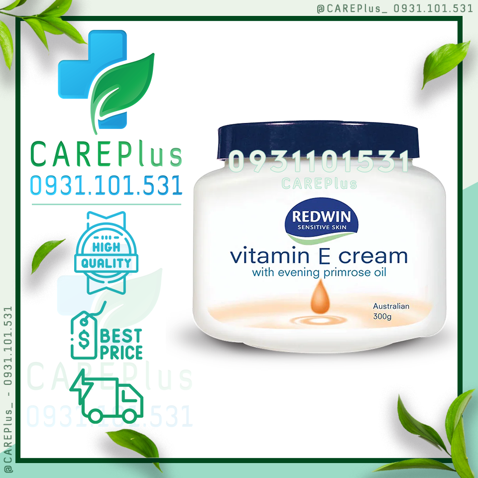 300g - kem dưỡng redwin cream with vitamin e 300g