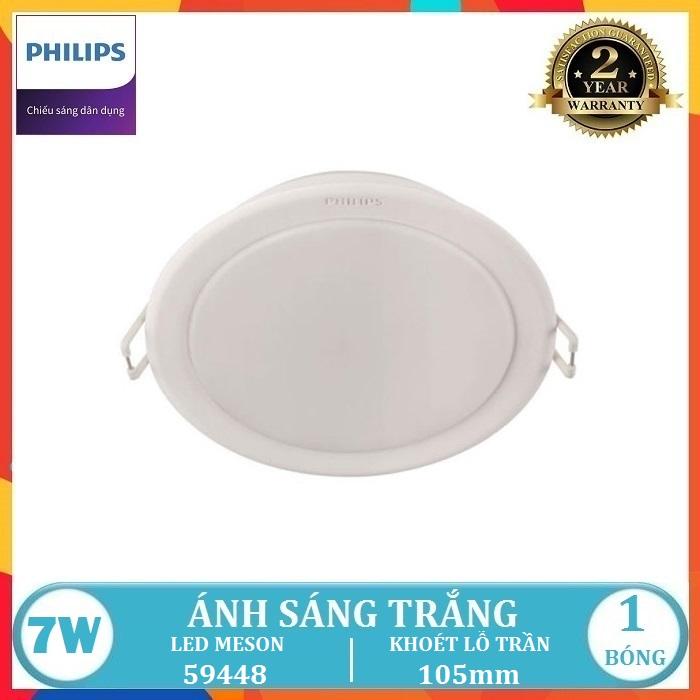 Bộ đèn led âm trần philips meson g3 7w - 9w - 13w downlight dạng tròn