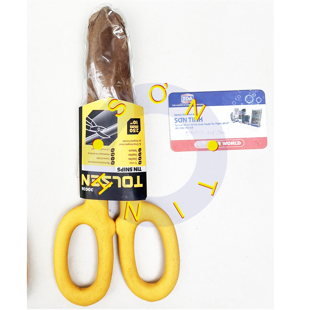 Kéo cắt tôn tolsen 30036 250mm 10" tin snips