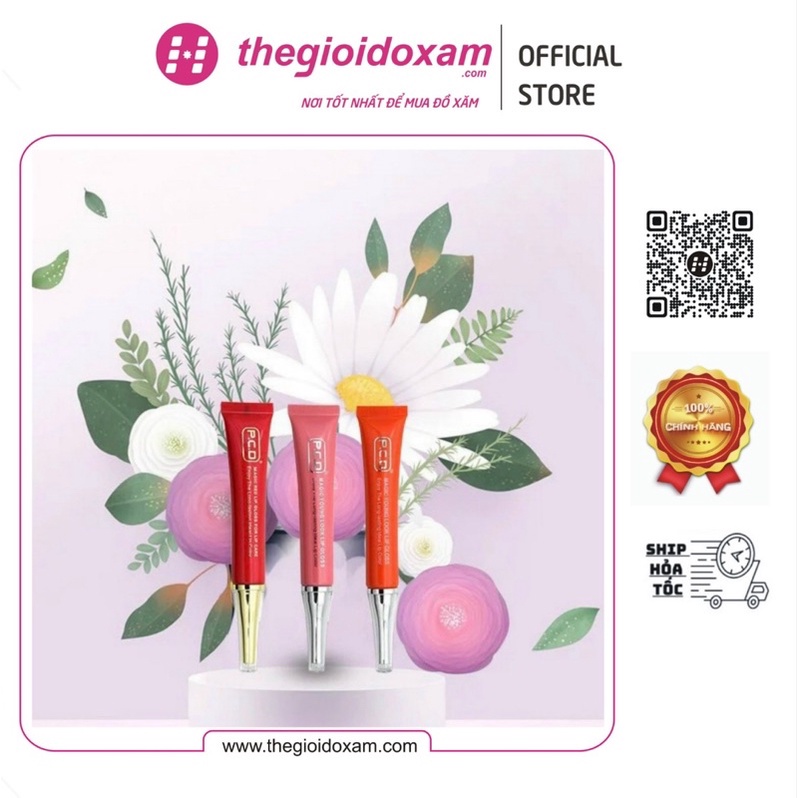 Dưỡng môi kích màu PCD sau phun xăm l thegioidoxam !