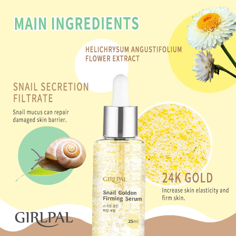 Girlpal tinh chất ốc sên vàng 25ml - gp114