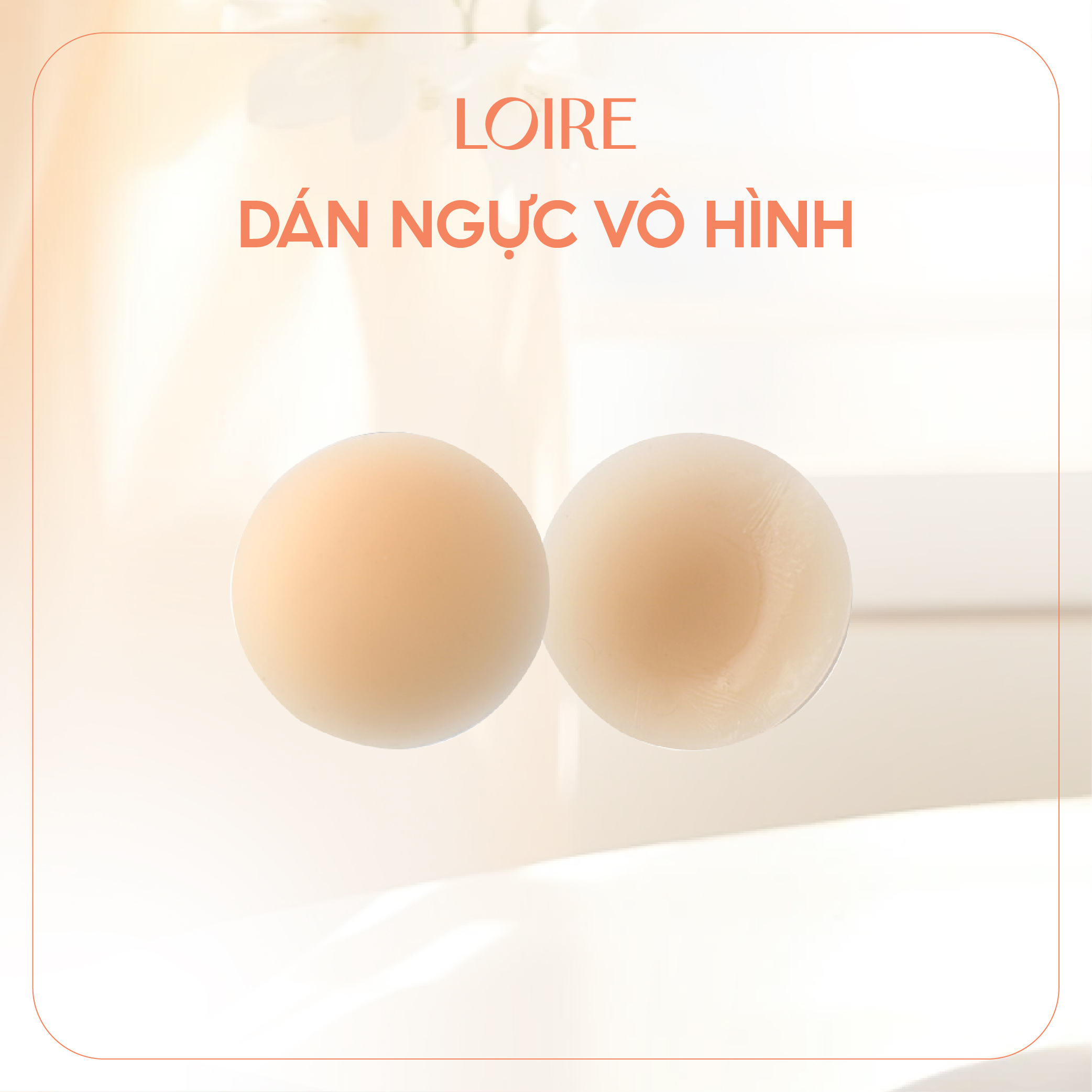 Miếng Dán Ngực Tàng Hình Chân Thật Loirechic MD06