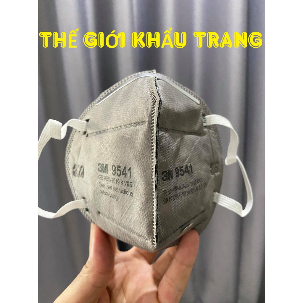 Khẩu trang 3M N95 9541 than hoạt tính hàng chính hãng
