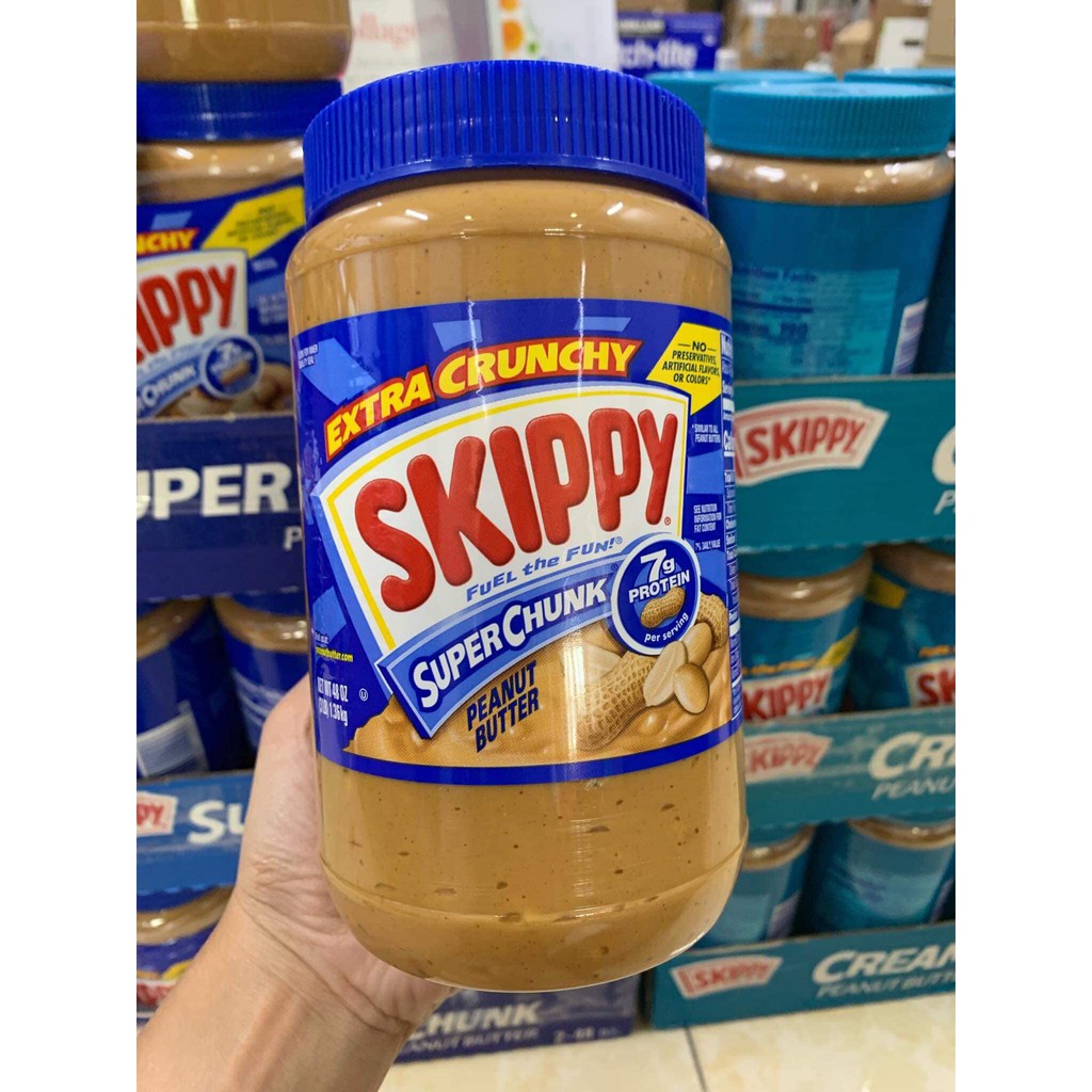 Bơ đậu phộng skippy có hạt