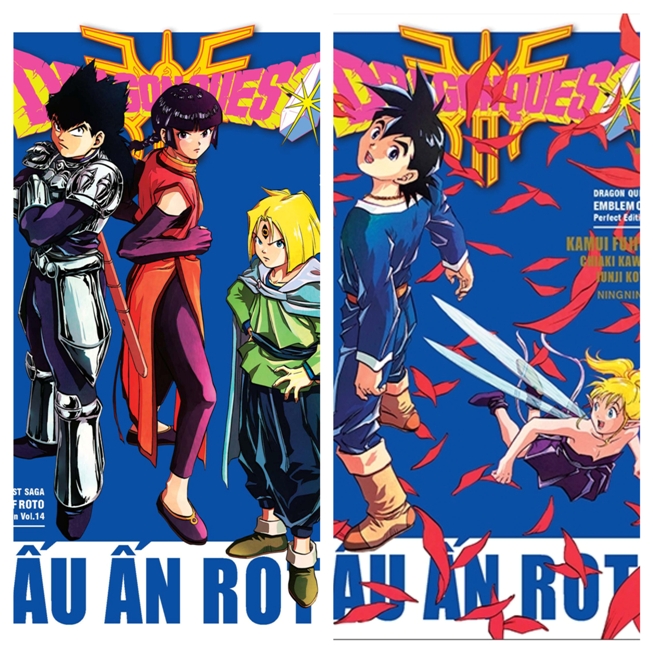 Dragon quest dấu ấn roto tập 14 tập 15 full seal quà