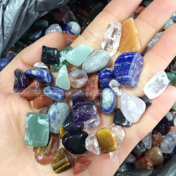 ĐÁ THẠCH ANH VỤN NHIỀU MÀU