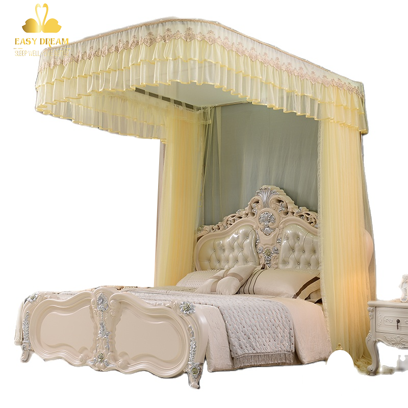 Màn ( Mùng) khung không khoan tường có dây kéo  , 1 cửa  cao 2m25  chống muỗi chống côn trùng - Qùa tặng -tân gia - trang trí phòng ngủ - phòng cưới EASY DREAM