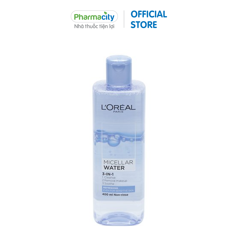Nước tẩy trang tươi mát L'Oreal Micellar Water Refreshing
