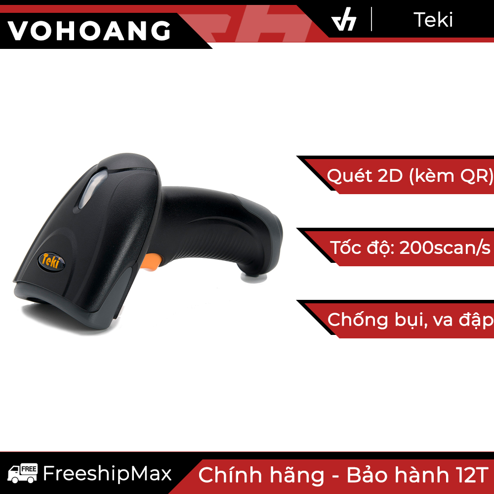 Máy quét mã vạch / mã QR - quét 2D Teki TK20 - 2D - Giải pháp quét mã QR giá tốt