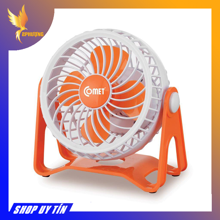 Quạt sạc mini comet crf0105 2.5w