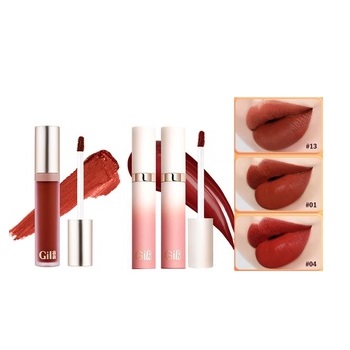 [Màu 1-13] (FULL SIZE) Glamrr Q / Gilaa long wear lip cream - Son kem lì