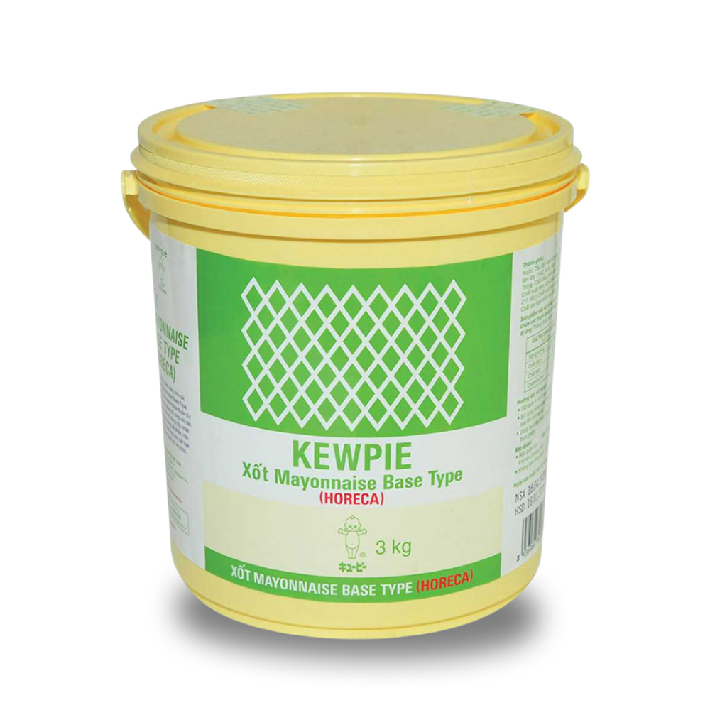 Xốt mayonnaise base type 3kg horeca kewpie