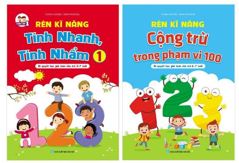 Sách - Rèn Kỹ Năng Tính Nhanh Tính Nhẩm, Cộng Trừ Phạm Vi 100 - Bí Quyết Học Giỏi Cho Trẻ 6-7 Tuổi