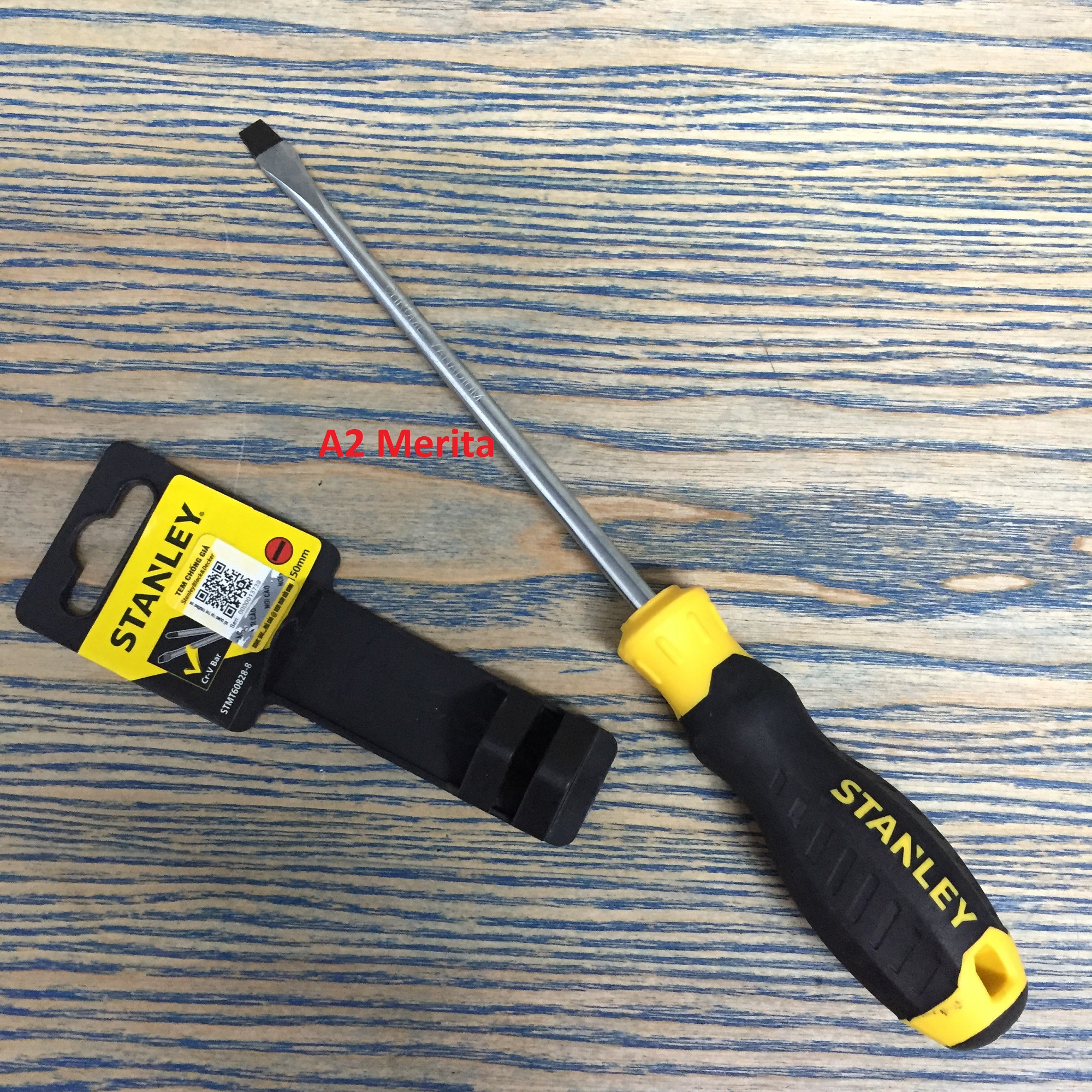 Tua vít dẹp 6.5x150mm stanley có từ stmt60828-8